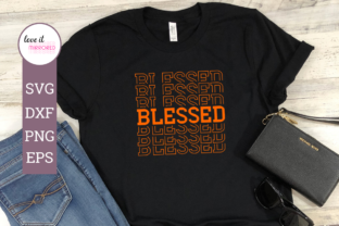 Blessed Cut File for Graphics and Print Templates